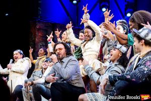 JC Chasez and the cast of & JULIET Photo