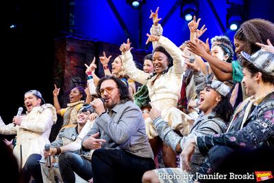 JC Chasez and the cast of & JULIET Photo