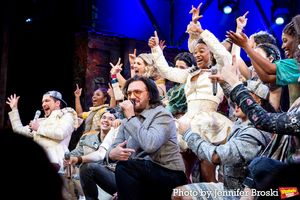 JC Chasez and the cast of & JULIET Photo