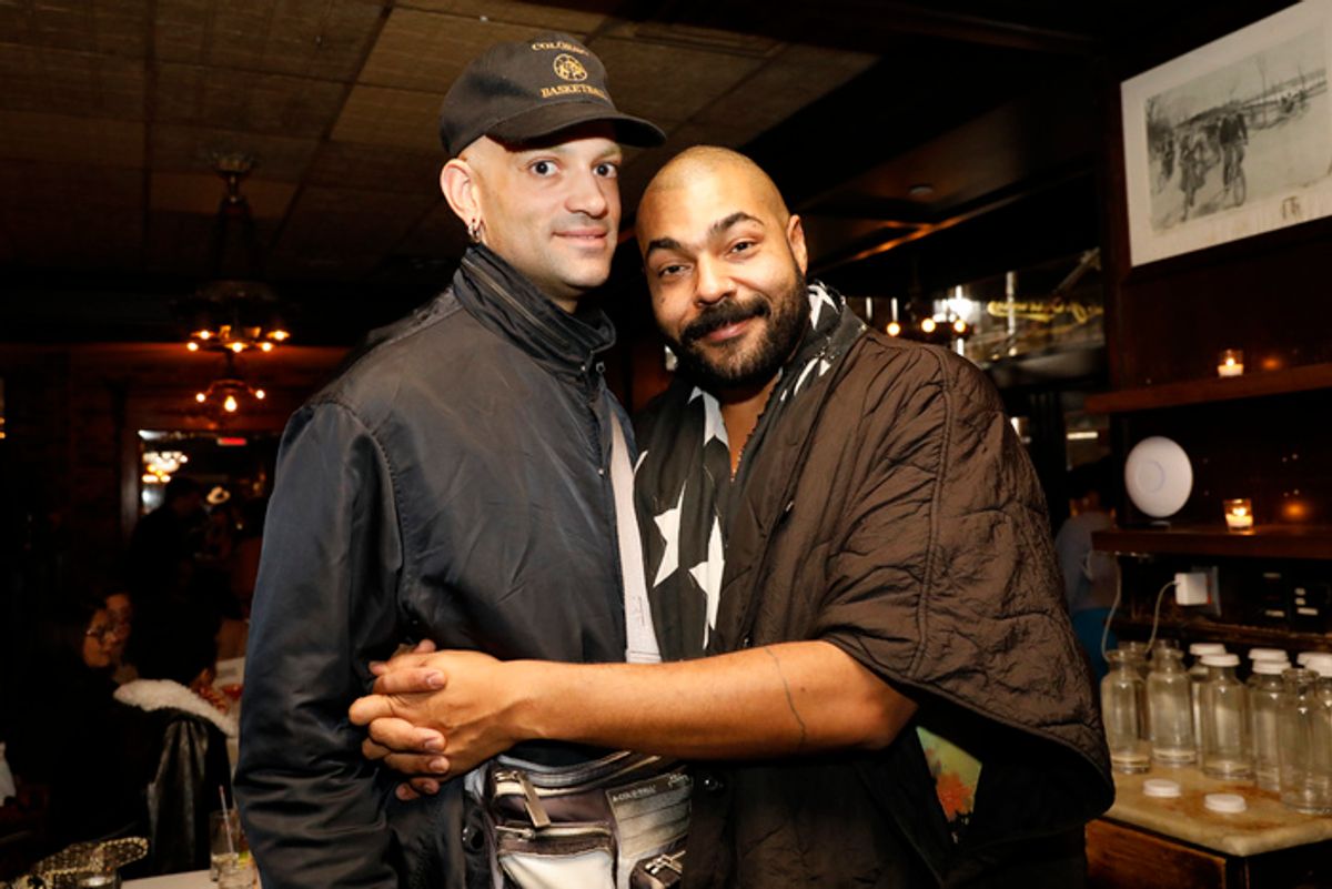 Costume Designer Montana Levi Blanco and guest at 