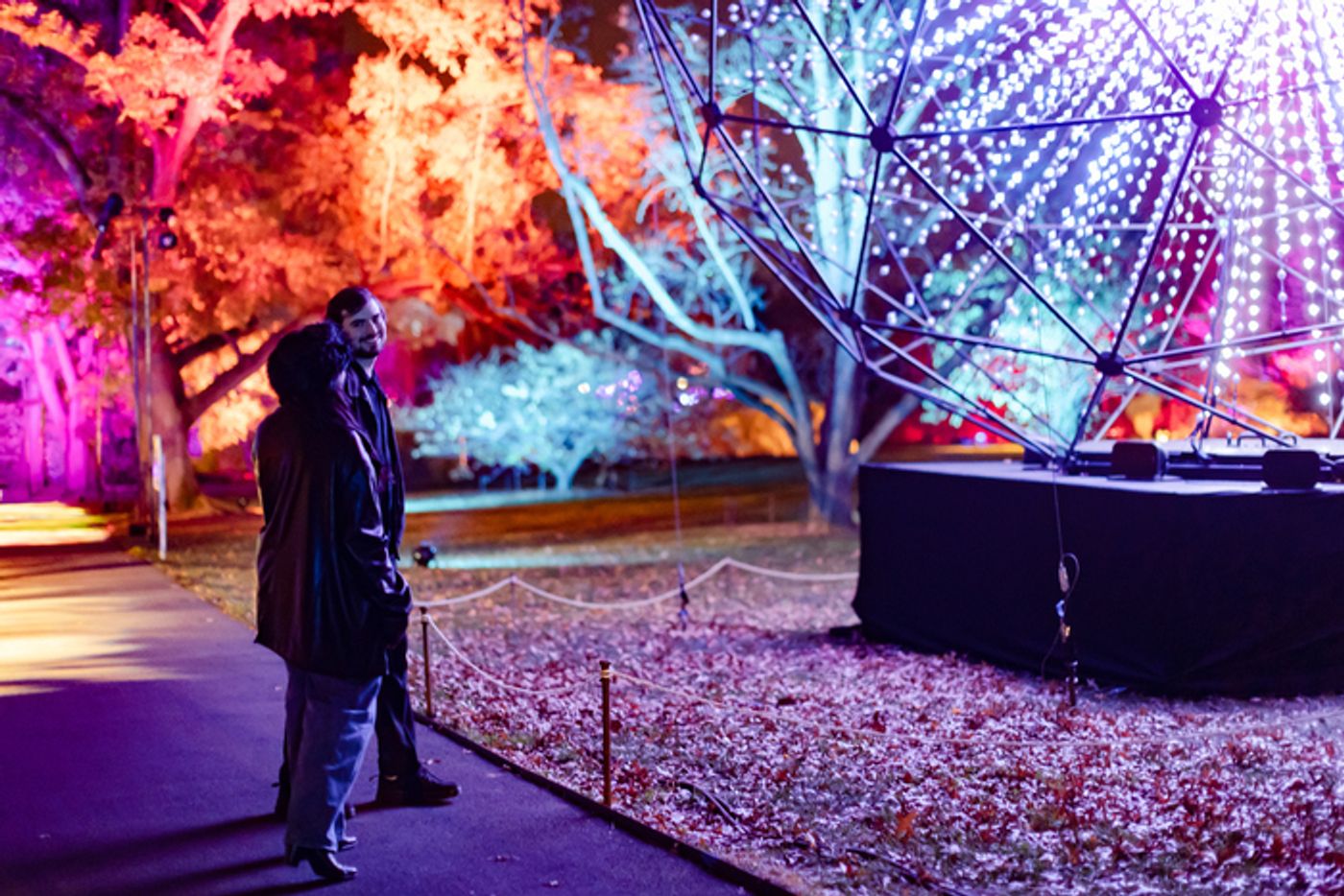 Photos: Brooklyn Botanic Garden's LIGHTSCAPE Photos: Brooklyn Botanic Garden's LIGHTSCAPE Image
