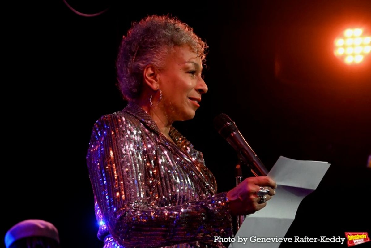 Tamara Tunie introducing Honoree LaChanze at 