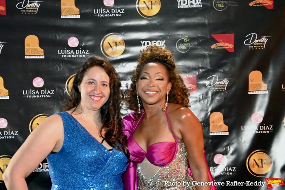 Stephanie Rosenberg and N'Kenge at 