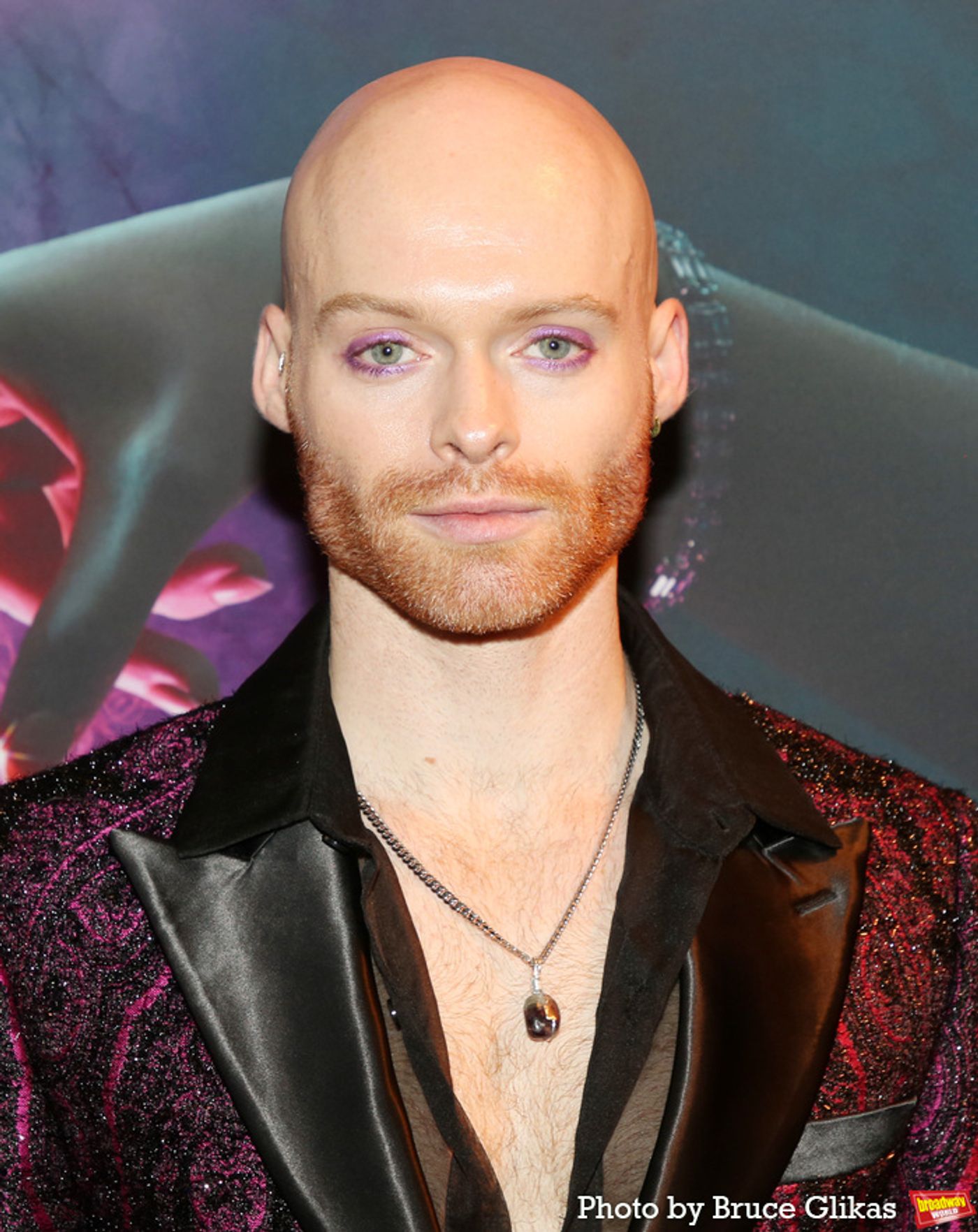 Photos: Cast & Creative Team of DEATH BECOMES HER Walk the Opening Night Purple Carpet  Image