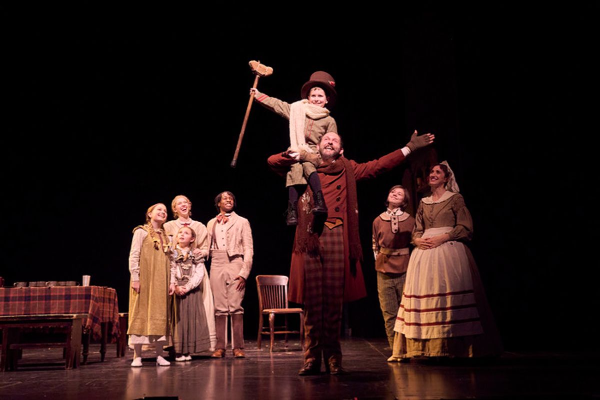 Anthony Patrick Kenney and James Alexander Rankin, with Morgan Lehman, Eileen Brady, Paige Lewis, Aamar-Malik Culbreth, Marlowe Miller and Jodi Dominick at 