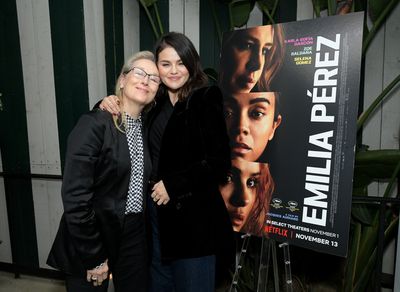 Meryl Streep and Selena Gomez Photo