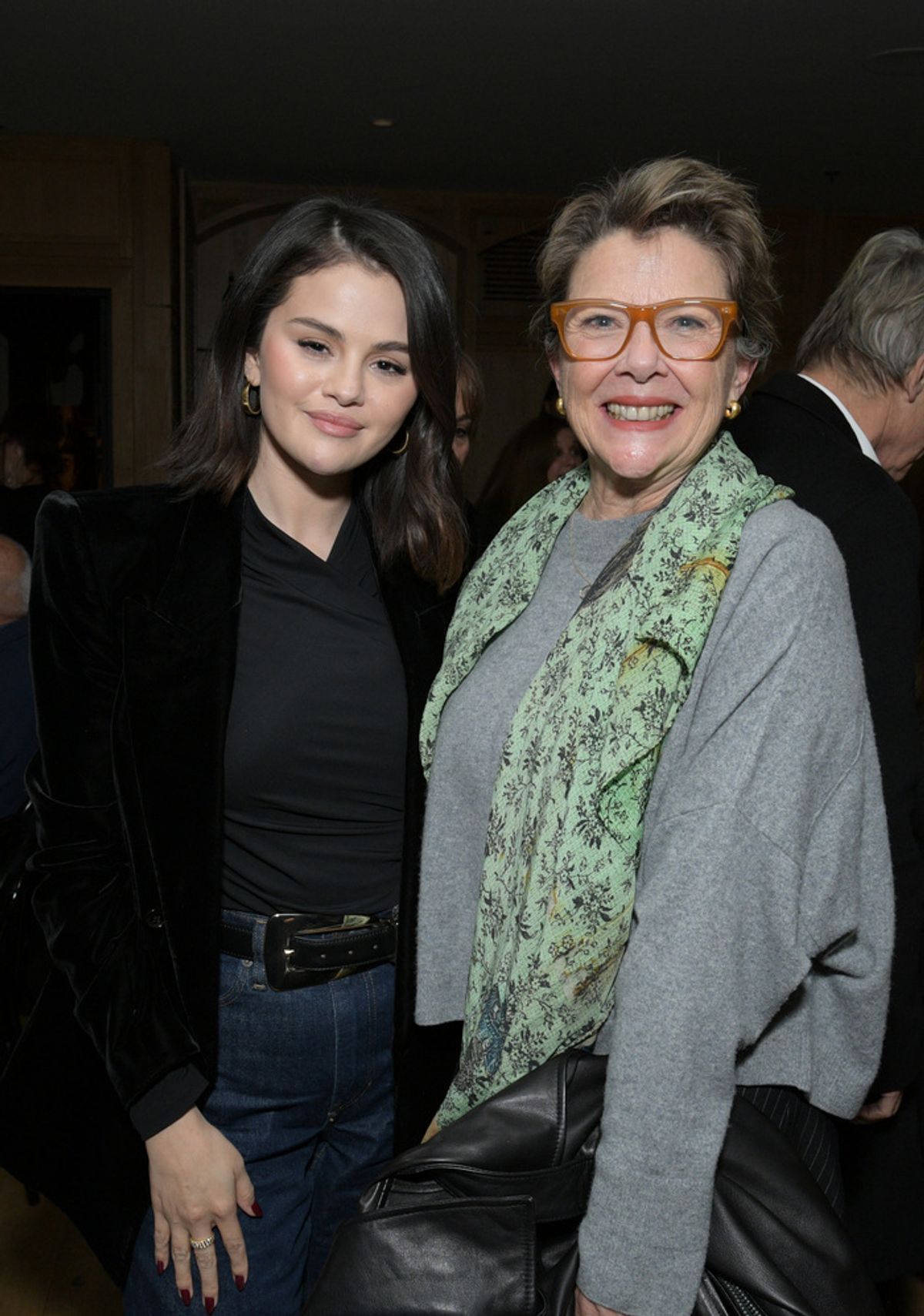Selena Gomez and Annette Bening at 