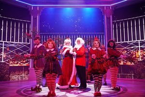 Frank Thompson, Samantha Grace Sostak and the Cast of What A Wonderful Worl Photo