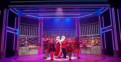 Frank Thompson, Samantha Grace Sostak and the Cast of What A Wonderful World Photo