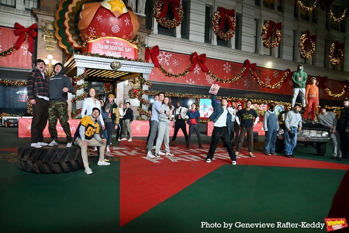 Photos: Lea Salonga, THE OUTSIDERS Cast & More Rehearse for the 2024 Macy's Thanksgiving Day Parade  Image
