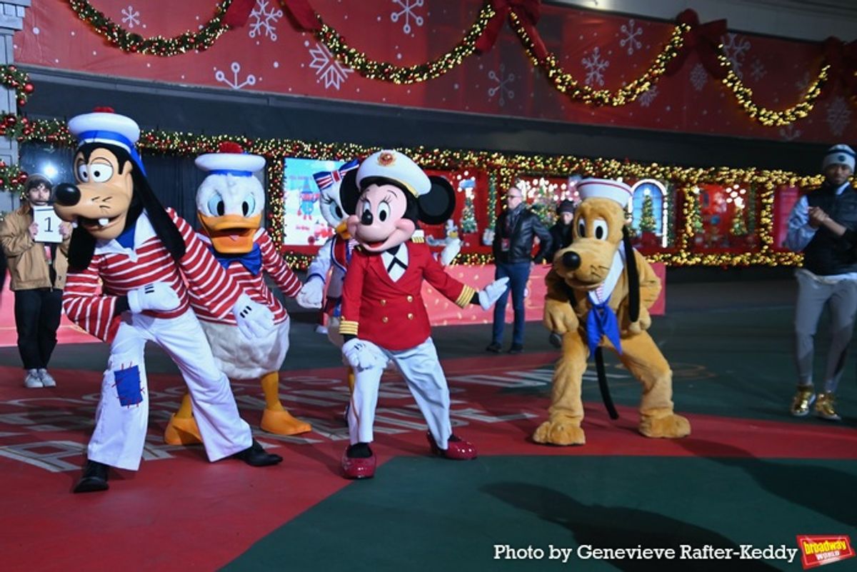 Goofy, Donald Duck, Minnie Mouse and Pluto at 