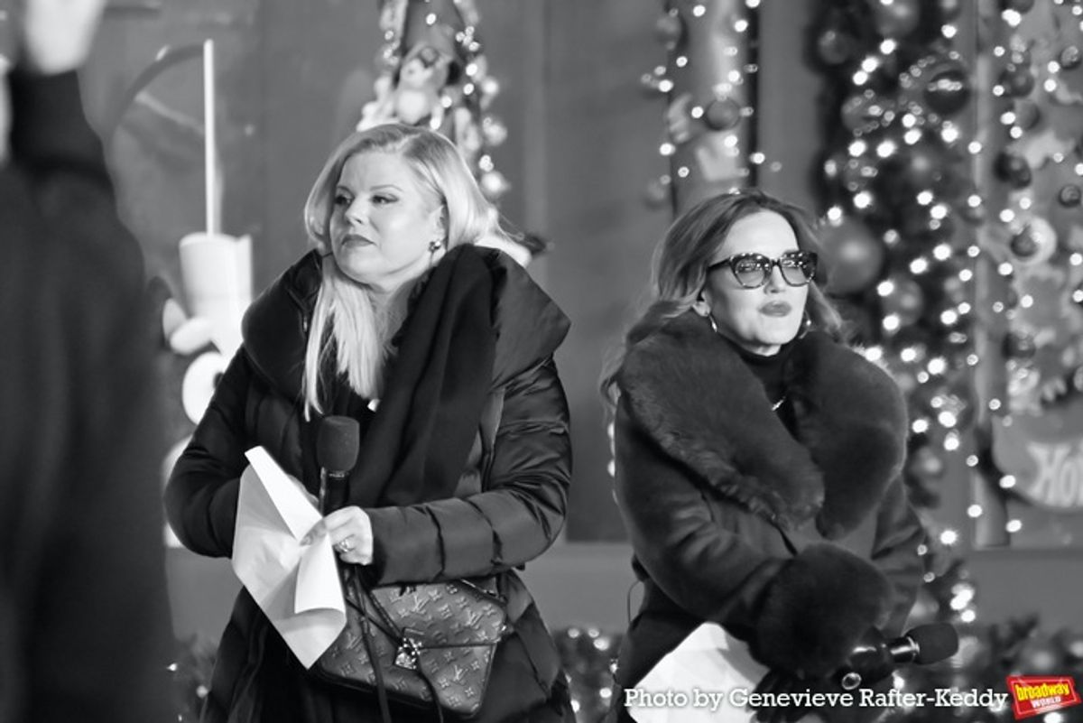 Megan Hilty and Jennifer Simard at 