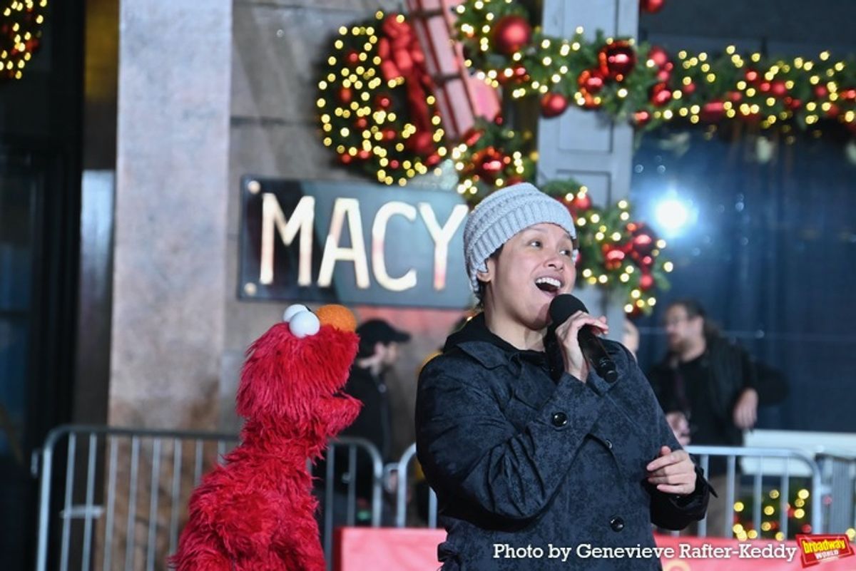 Elmo and Lea Salonga at 