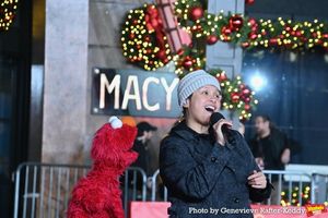 Elmo and Lea Salonga @ BroadwayWorld Elmo and Lea Salonga Photo
