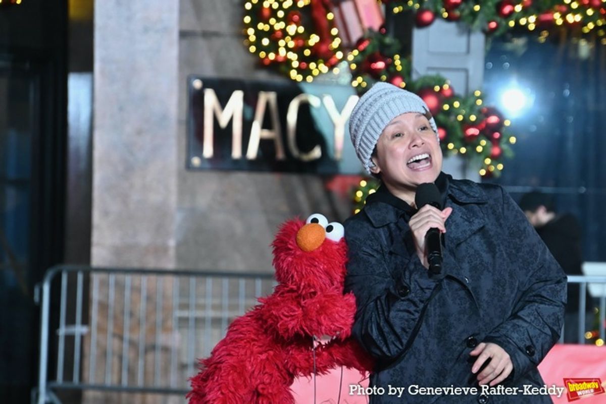 Elmo and Lea Salonga at 