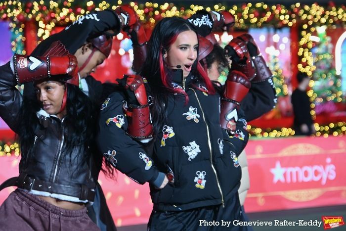 Photos: Idina Menzel, Charli D'Amelio & More Rehearse for the 2024 Macy's Thanksgiving Day Parade  Image