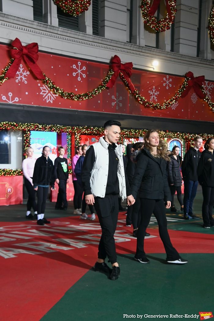 Photos: Idina Menzel, Charli D'Amelio & More Rehearse for the 2024 Macy's Thanksgiving Day Parade  Image