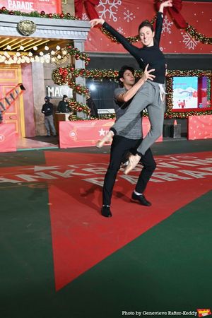 Roman Mejia and Tiler Peck @ BroadwayWorld Roman Mejia and Tiler Peck Photo