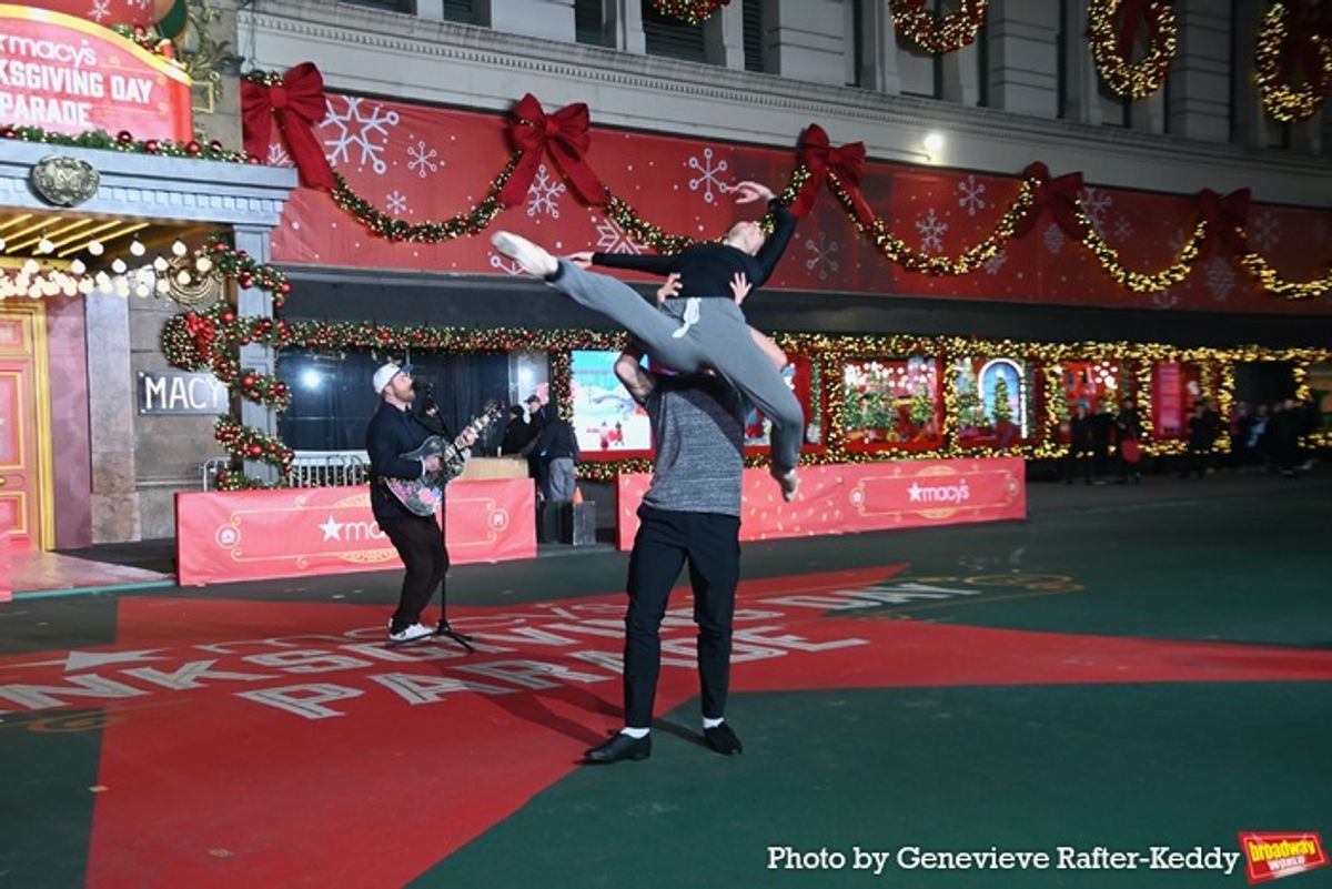 Alex Warren, Roman Mejia and Tiler Peck at 