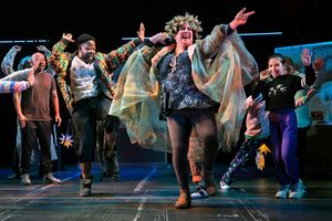 Catherine Castellanos and cast Photo