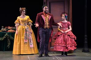 Rosie Hallett, Devin A. Cunningham, and Colette “Coco” Brown @ BroadwayWorld Rosie Hallett, Devin A. Cunningham, and Colette “Coco” Brown Photo