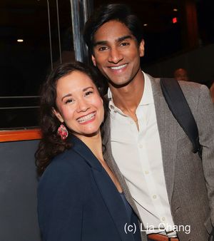 Ali Ewoldt and Michael Maliakel @ BroadwayWorld Ali Ewoldt and Michael Maliakel Photo