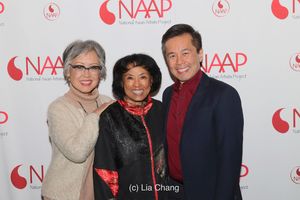 Nina Zoie Lam, Baayork Lee and Steven Eng @ BroadwayWorld Nina Zoie Lam, Baayork Lee and Steven Eng Photo