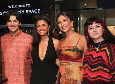 Ruchir Khazanchi, Jasmine Sharma, Devi Peot and Mackenna Goodrich Photo