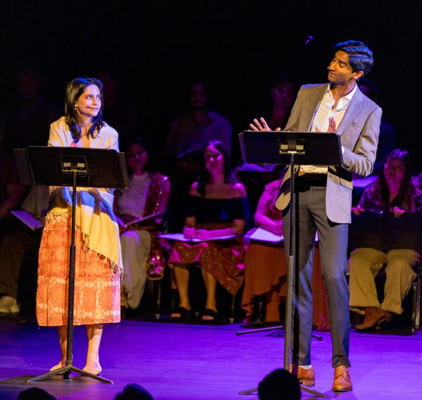 Sabrina Shah and Michael Maliakel  Photo