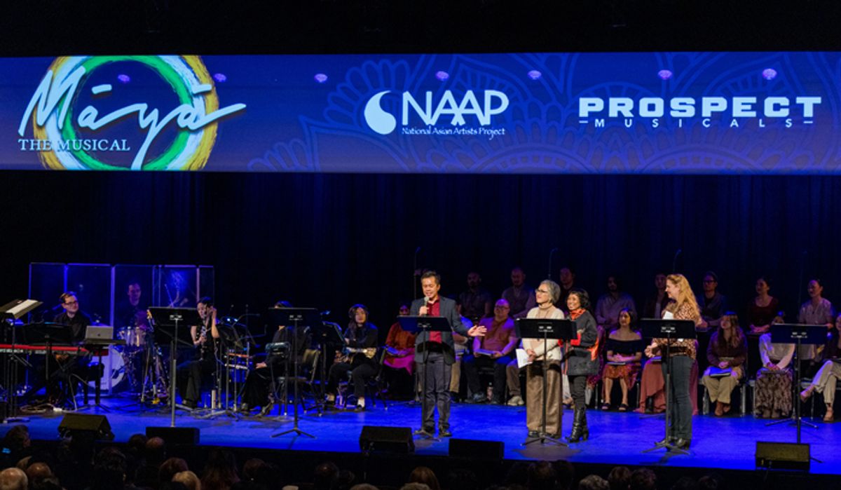 Steven Eng, Nina Zoie Lam, Baayork Lee and Cara Reichel  at 