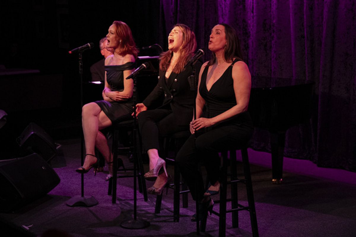 Kate Baldwin, Heidi Blickenstaff, Julia Murney at 