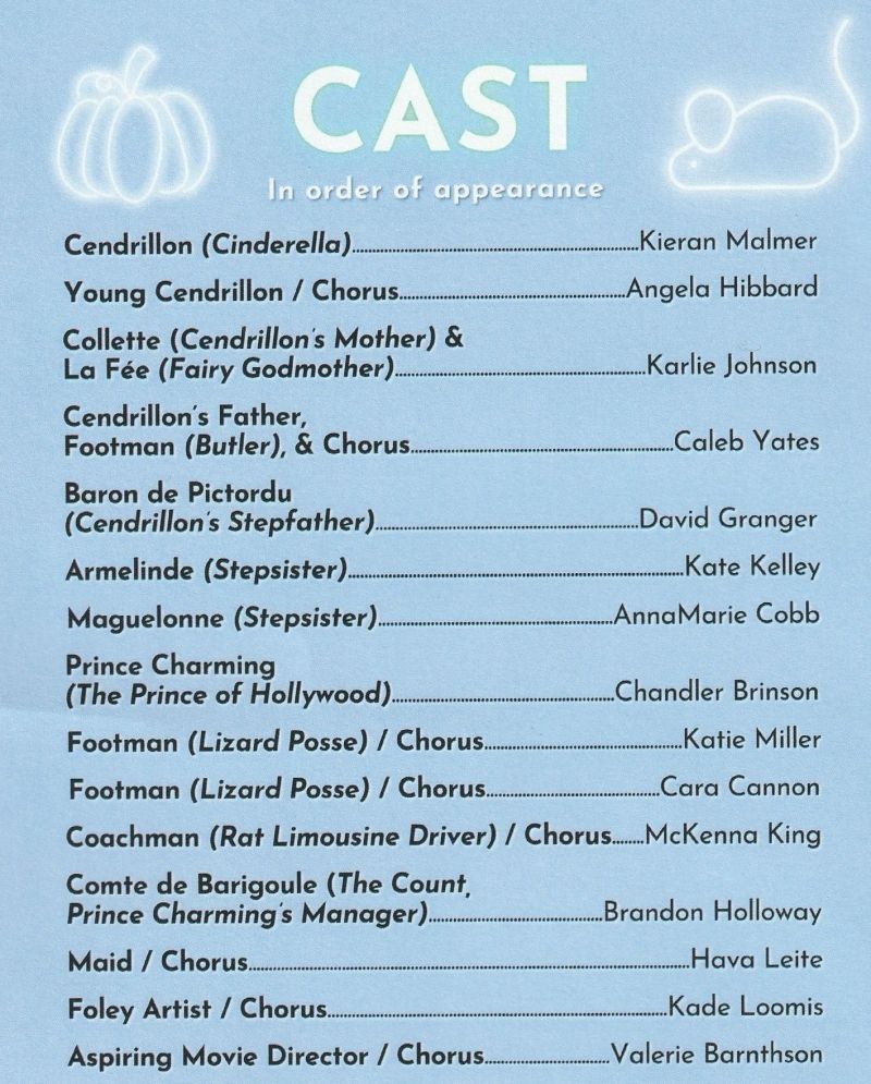 Review: CENDRILLON: A CINDERELLA STORY at Ouachita Baptist University McBeth Recital Hall Review: CENDRILLON: A CINDERELLA STORY at Ouachita Baptist University McBeth Recital Hall Image