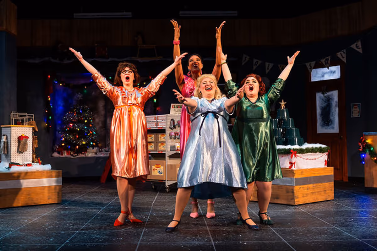 Lisa Kate Joyce, Pearl Scott, Talia Cutulle, and Sarah Morin at Photos/Video: WINTER WONDERETTES at Greater Boston Stage Company