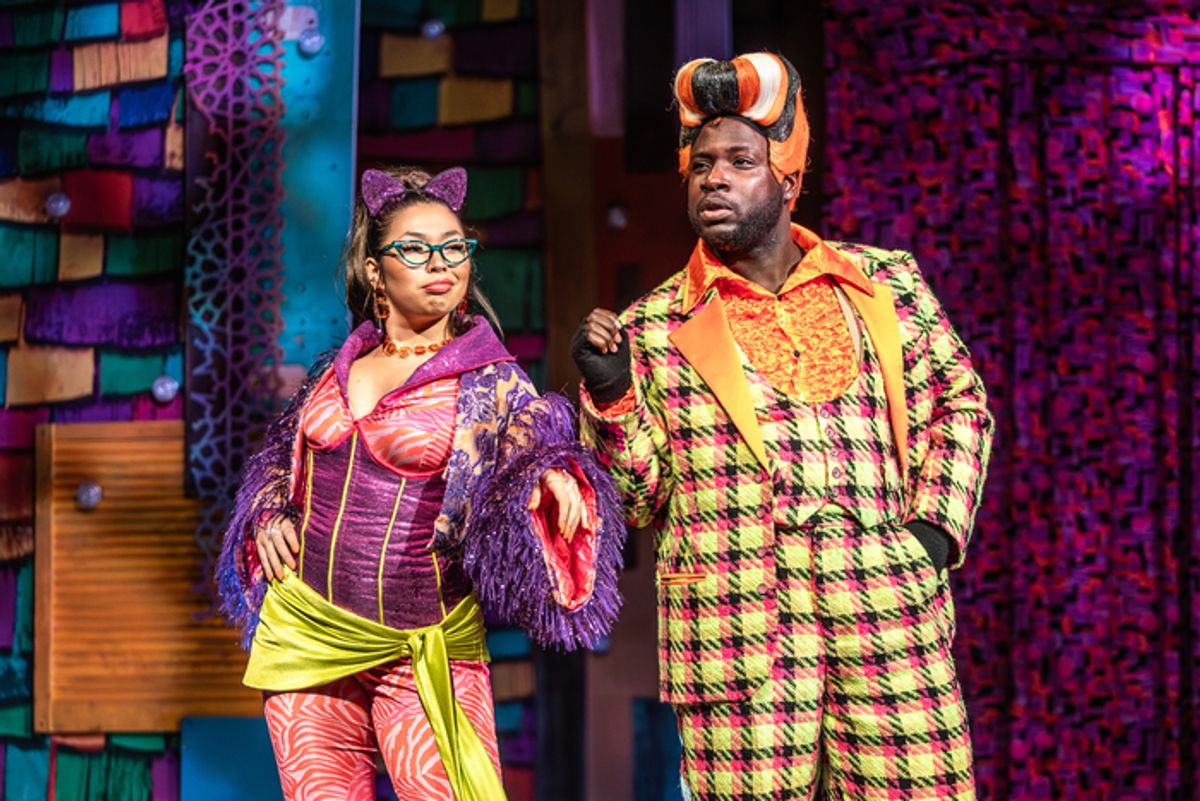 Jhanaica Van Mook and Rushand Chambers at 