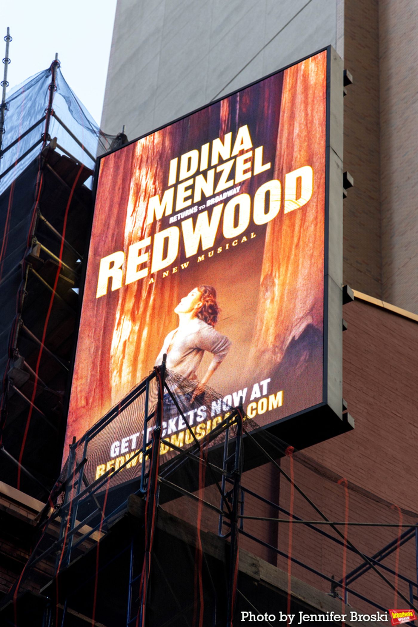 Up on the Marquee: REDWOOD Up on the Marquee: REDWOOD Image