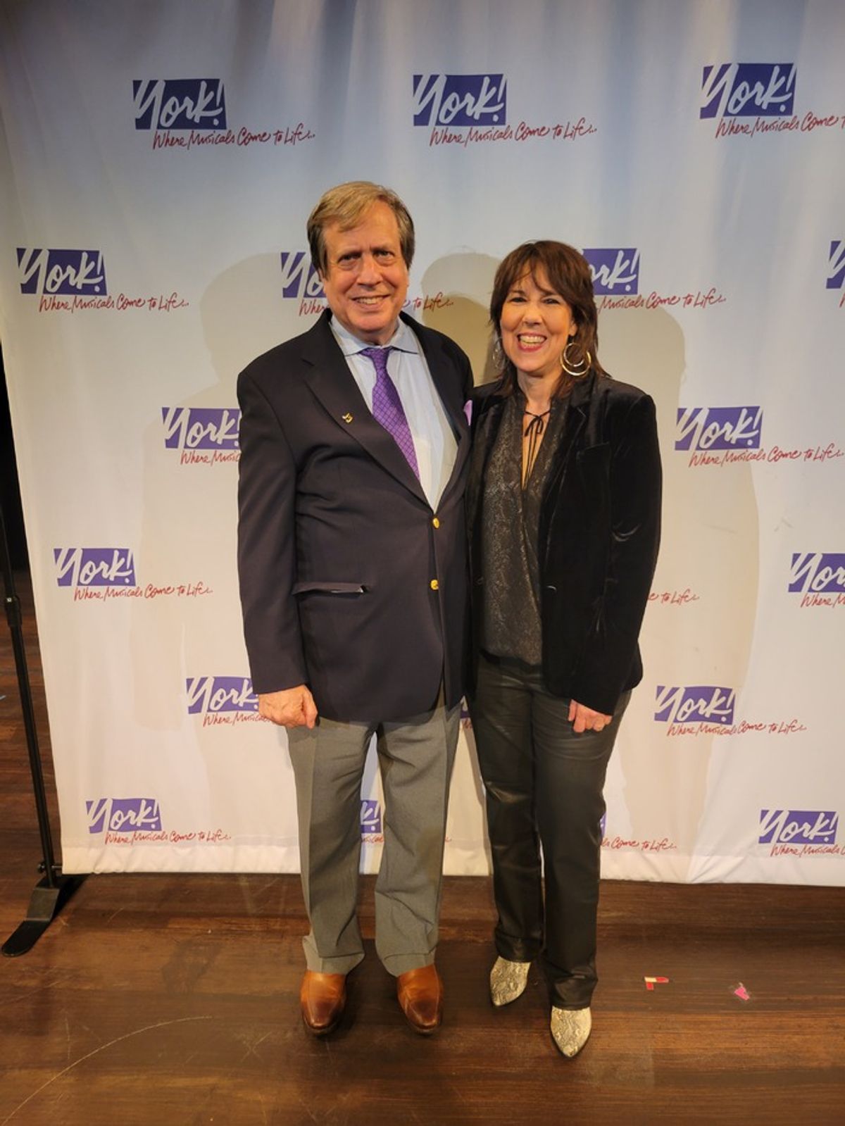 Jimmy Roberts, Beth Falcone at 