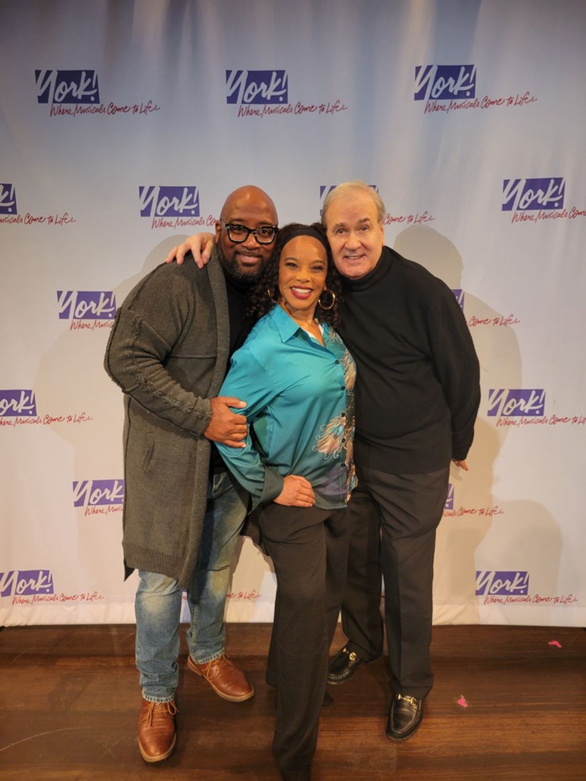 DeMone Seraphin, Debra Walton, Lee Roy Reams at 