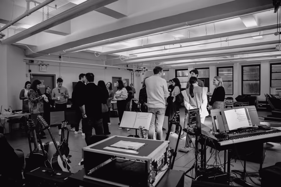 Photos: John Mulaney, Renee Elise Goldsberry & More in ALL IN Rehearsals  Image