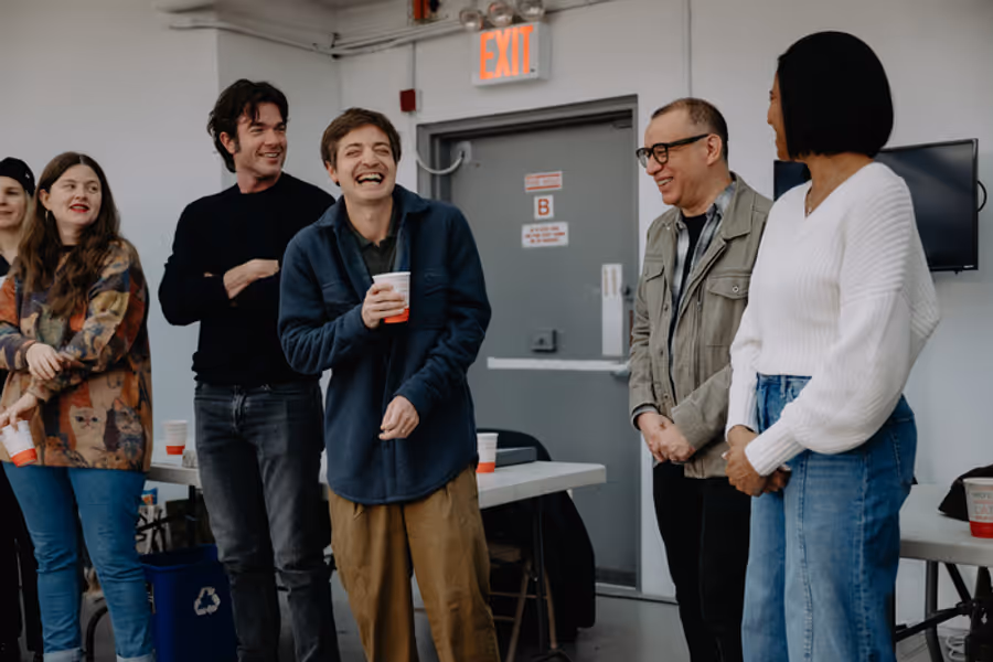 Photos: John Mulaney, Renee Elise Goldsberry & More in ALL IN Rehearsals  Image