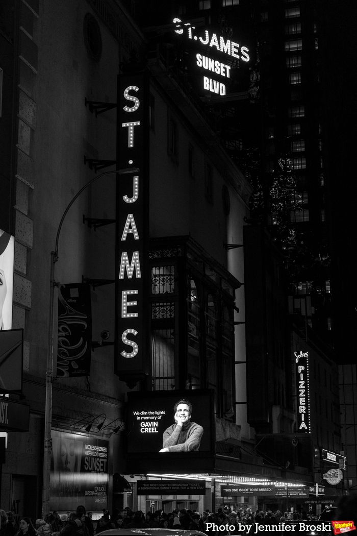 Photos: Broadway Marquees Dim In Honor Of Gavin Creel — photo 9 of 9