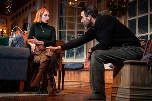 Molly Bernard, Zachary Quinto @ BroadwayWorld Molly Bernard, Zachary Quinto Photo
