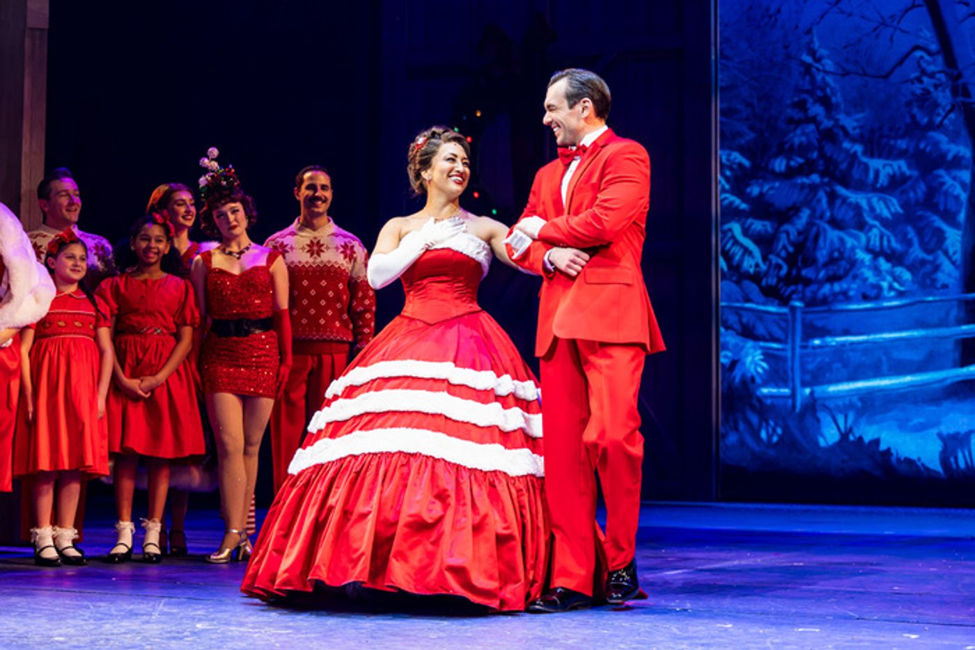 Photos & Video: IRVING BERLIN'S WHITE CHRISTMAS: THE MUSICAL at Paper Mill Playhouse  Image