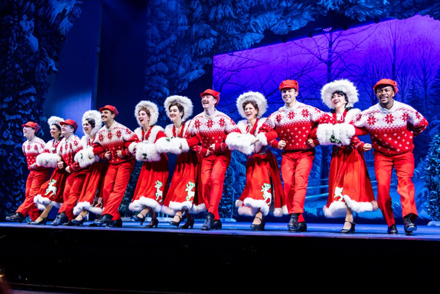 Photos & Video: IRVING BERLIN'S WHITE CHRISTMAS: THE MUSICAL at Paper Mill Playhouse  Image