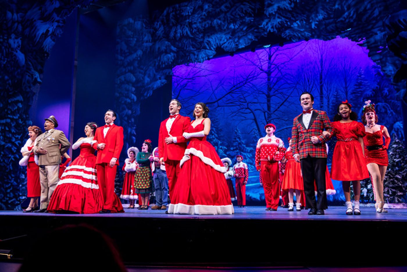 Photos & Video: IRVING BERLIN'S WHITE CHRISTMAS: THE MUSICAL at Paper Mill Playhouse  Image