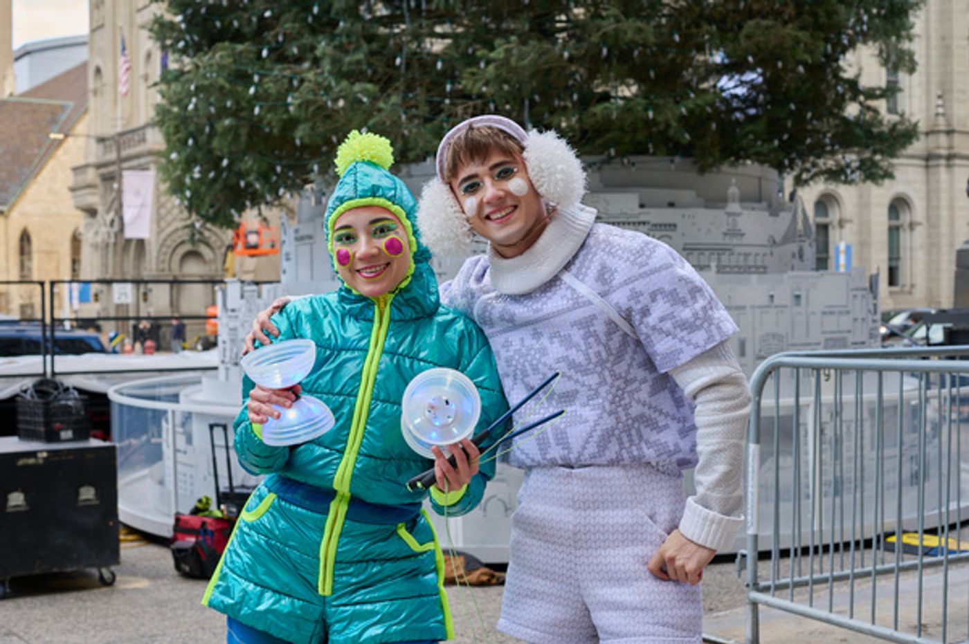 Photos: Cirque Du Soleil's TWAS THE NIGHT BEFORE Visits City Hall's Philly Holiday Tree Photos: Cirque Du Soleil's TWAS THE NIGHT BEFORE Visits City Hall's Philly Holiday Tree Image