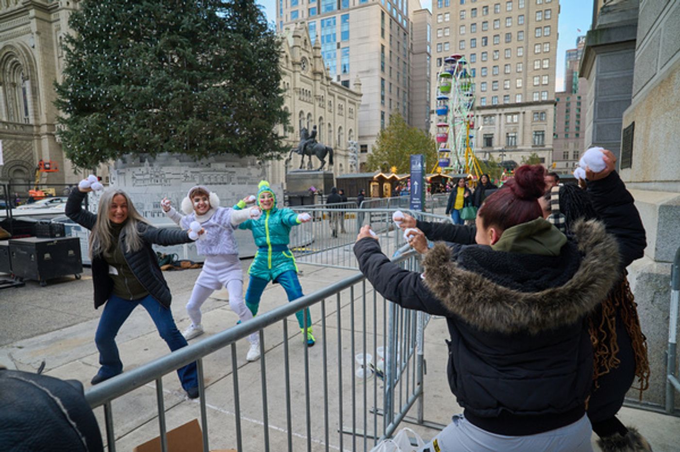 Photos: Cirque Du Soleil's TWAS THE NIGHT BEFORE Visits City Hall's Philly Holiday Tree Photos: Cirque Du Soleil's TWAS THE NIGHT BEFORE Visits City Hall's Philly Holiday Tree Image