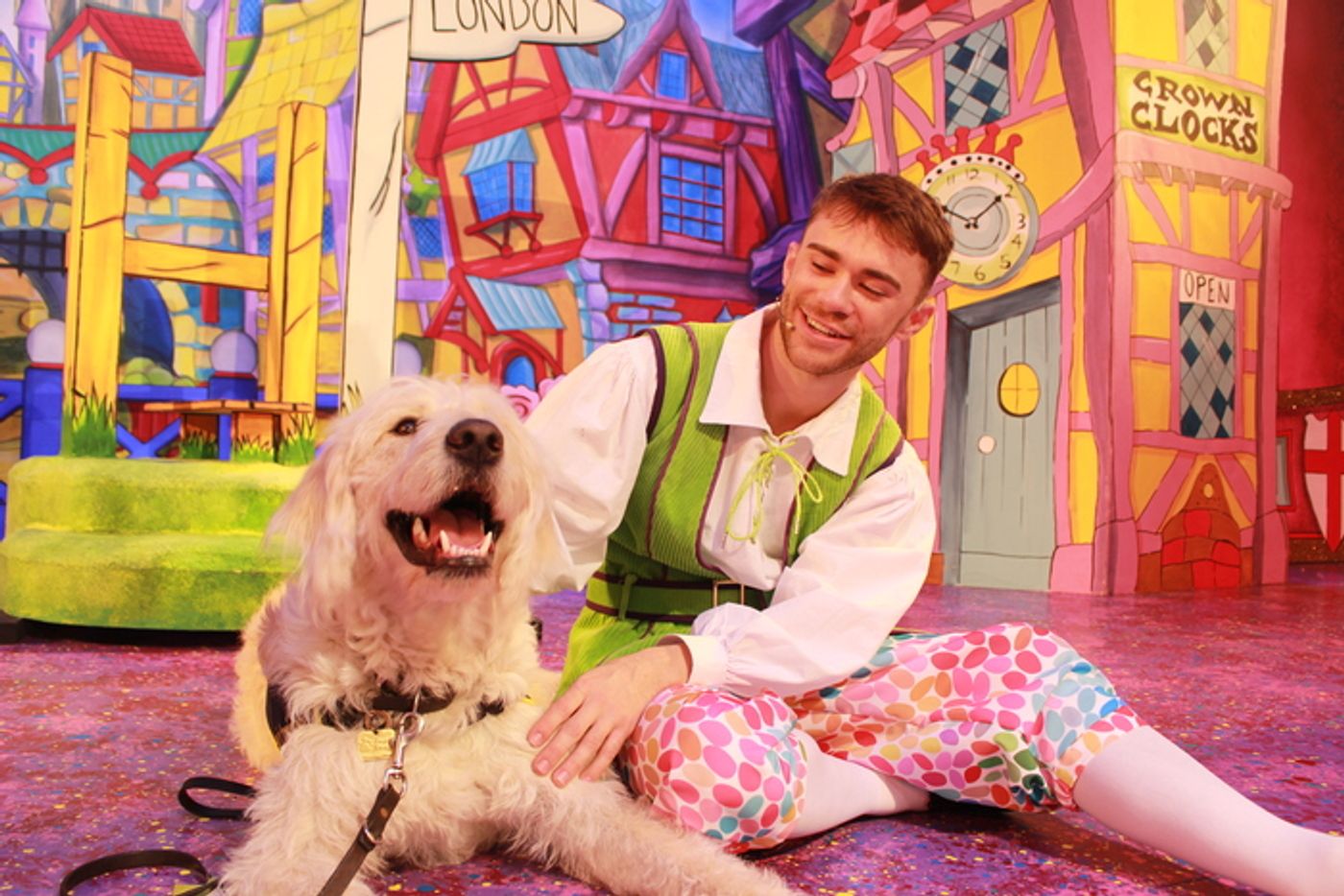 Photos: DICK WHITTINGTON Cast At The Belgrade Theatre Joined On Stage By Guide Dog Puppies Photos: DICK WHITTINGTON Cast At The Belgrade Theatre Joined On Stage By Guide Dog Puppies Image