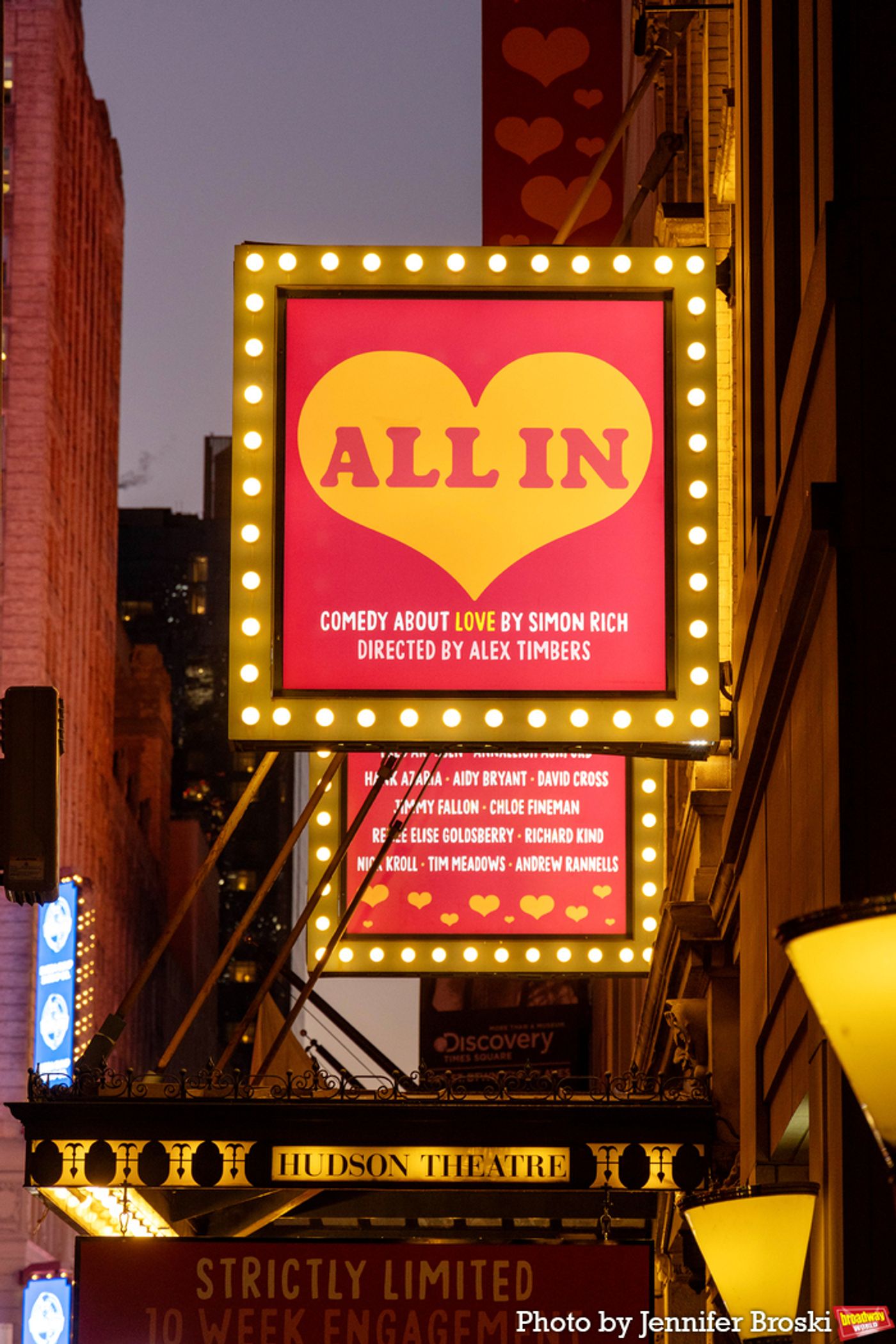 Up on the Marquee: ALL IN: COMEDY ABOUT LOVE  Image