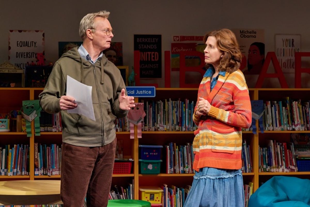 Bill Irwin and Jessica Hecht at 