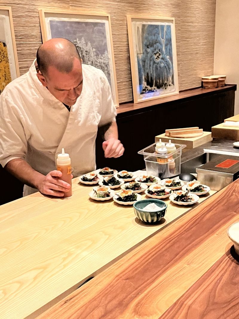 Review: Kinjo Brings an Intimate Omakase Counter and Swanky Cocktail Bar to Dumbo Image
